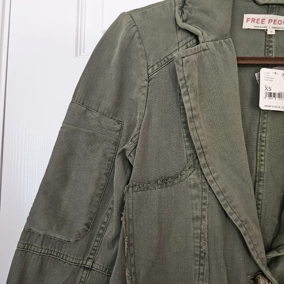 Free People Harlow Blazer - XS NEW - Picture 4 of 10